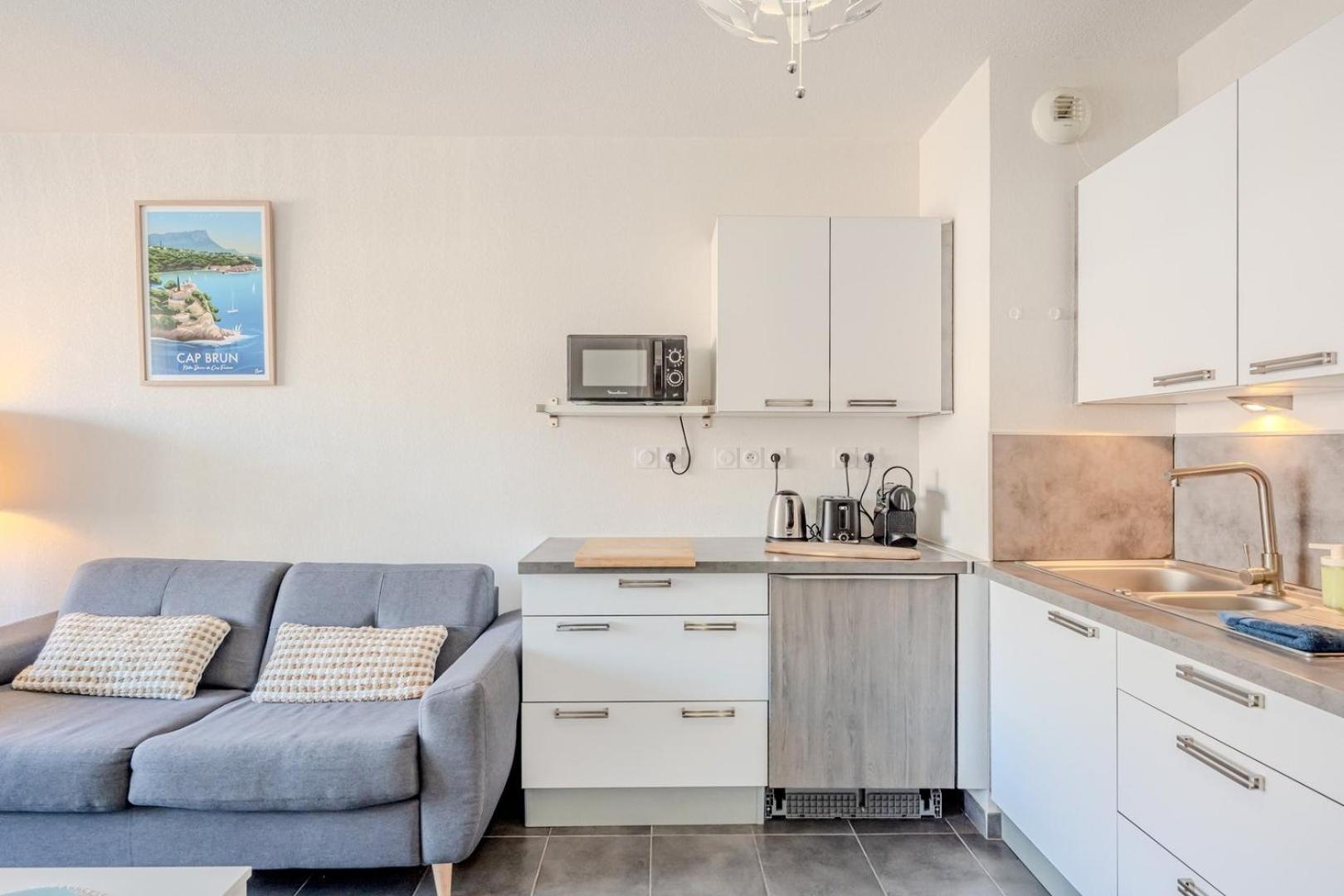 Le Neroli T2 Dernier Etage Avec Terrasse Et Garage Appartement Toulon Buitenkant foto